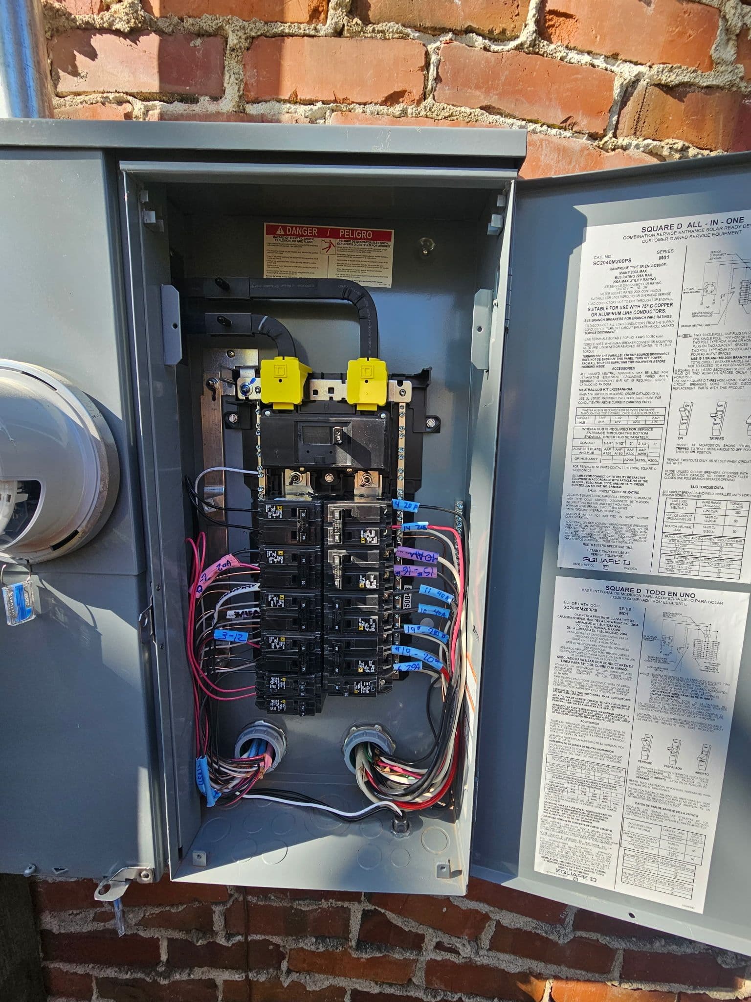 Gallery photos for Efficient Panel Upgrade to 200 Amps: Image #1