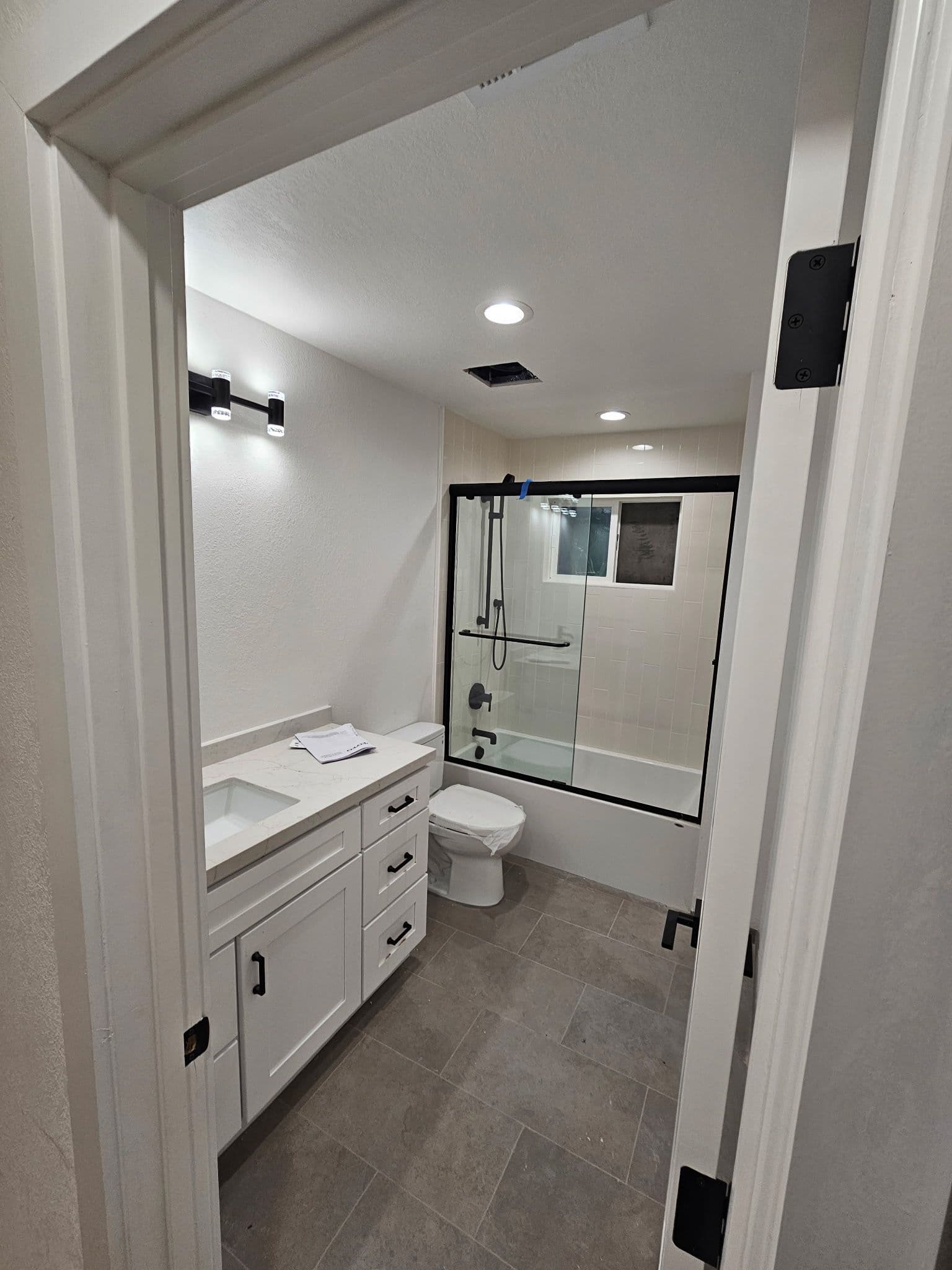 Project Modern Bathroom Renovation with Drummond Electric image