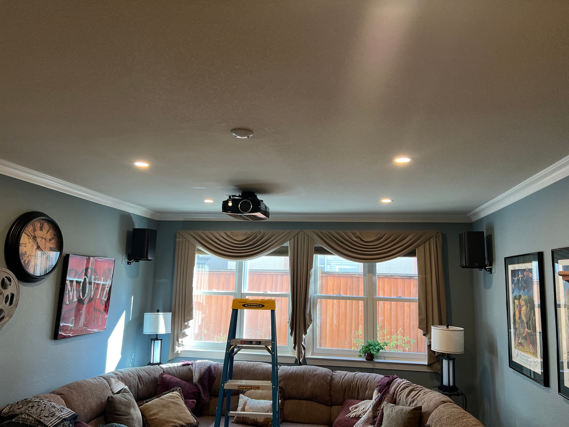 Home Theater Magic with Recessed Lighting image