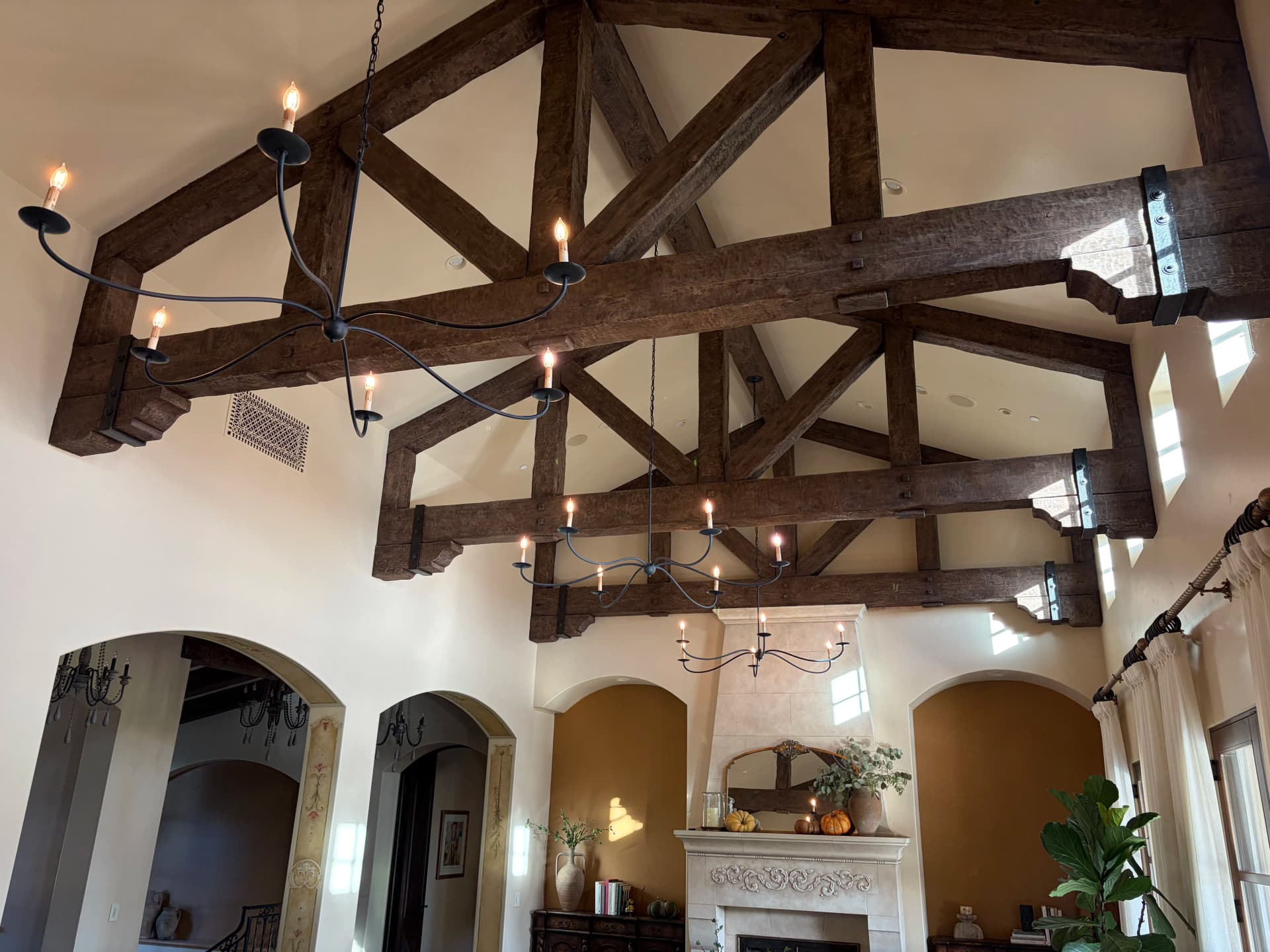 Gallery photos for LED Recessed Lighting and Chandelier Install in Almaden Valley: Image #1