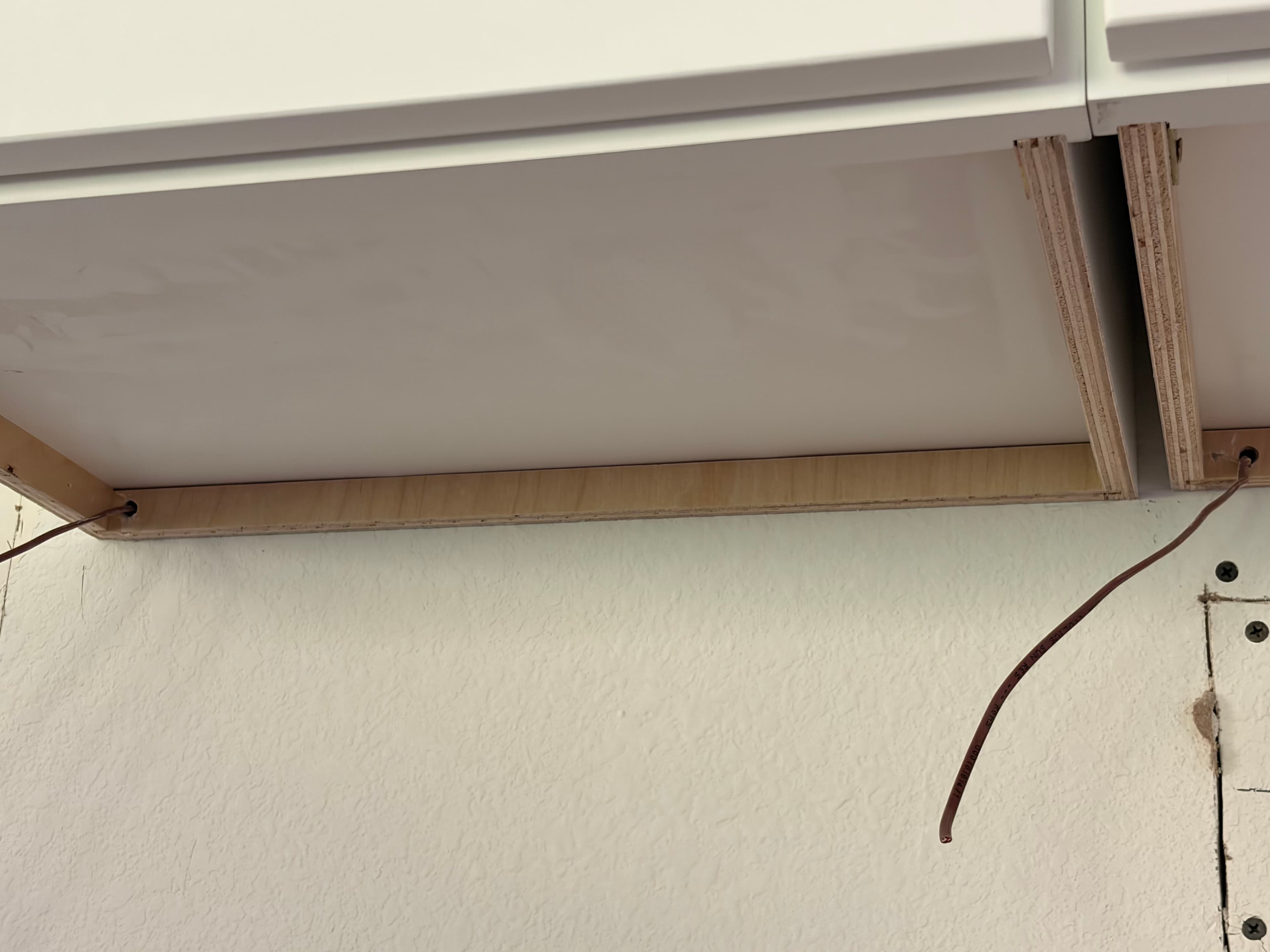 Project Under Cabinet Lighting Rough-In Done Right image