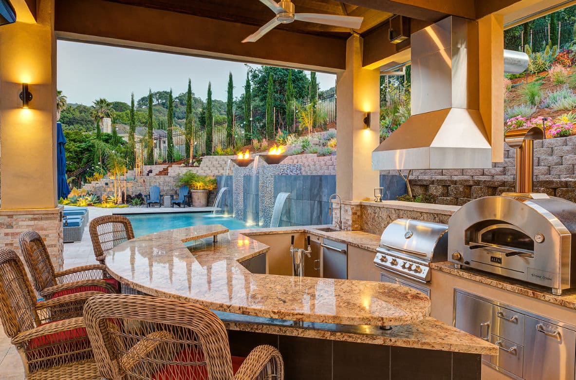 Project Outdoor Kitchen and Bar Area Upgrade image