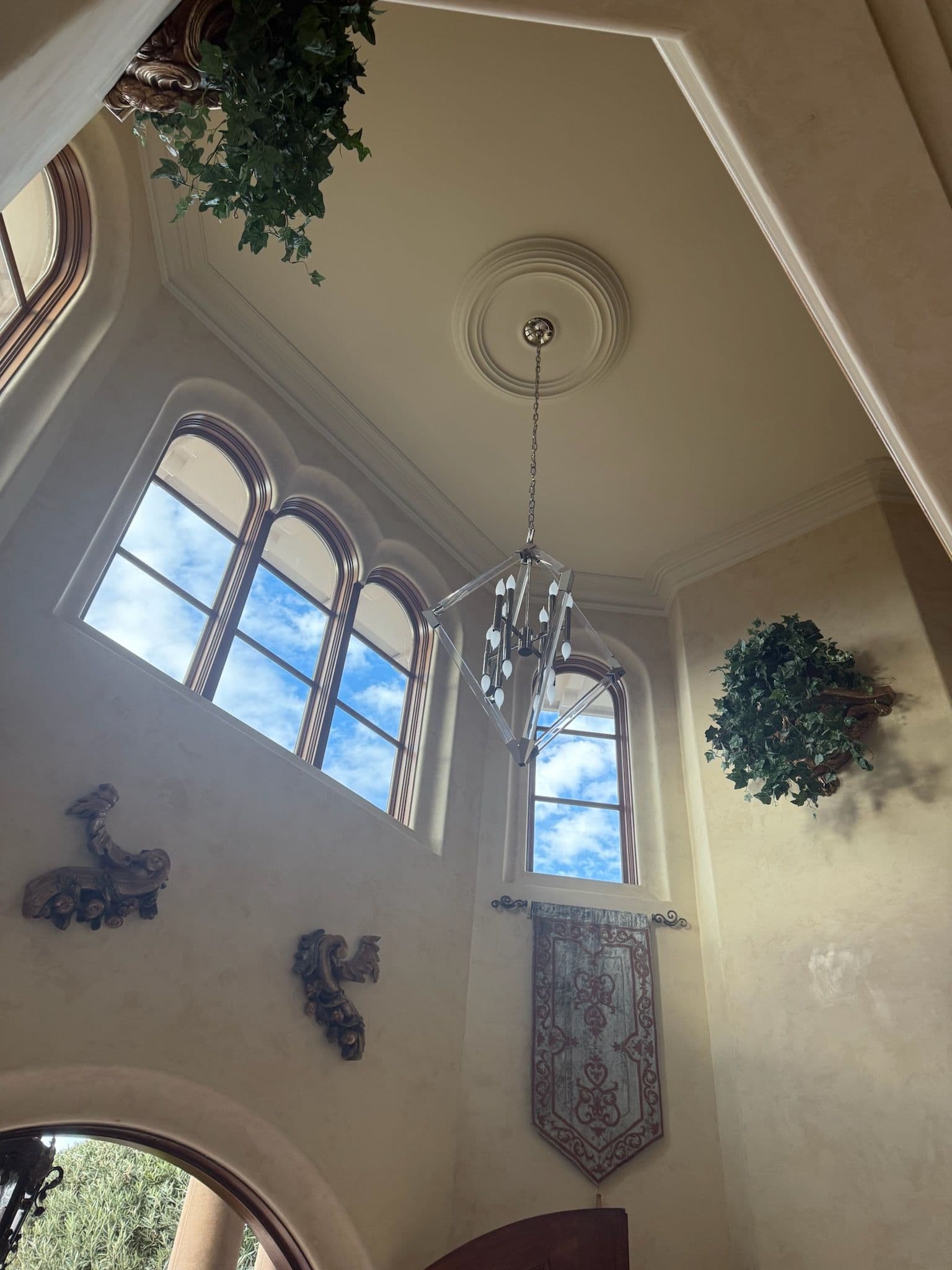 Chandelier Installation in Los Altos image