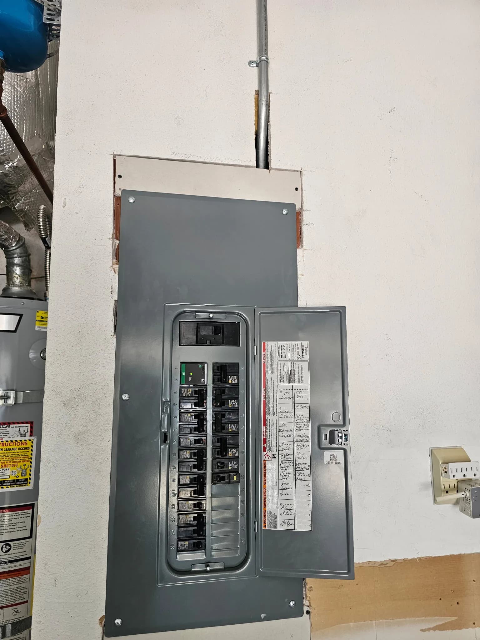 Federal Pacific Subpanel Replaced for Sauna Circuit in Almaden Valley image
